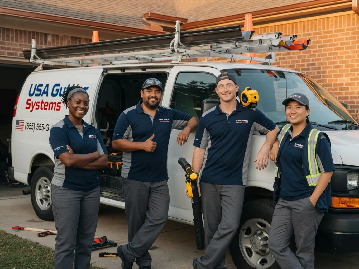 Gutter Installation company in Hooks, TX